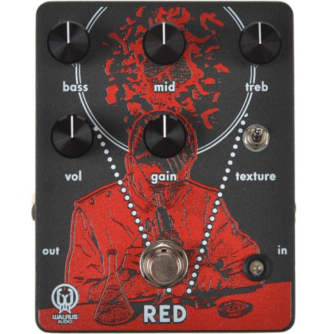 Walrus Audio RED High-Gain Distortion Walrus Audio RED High-Gain Distortion